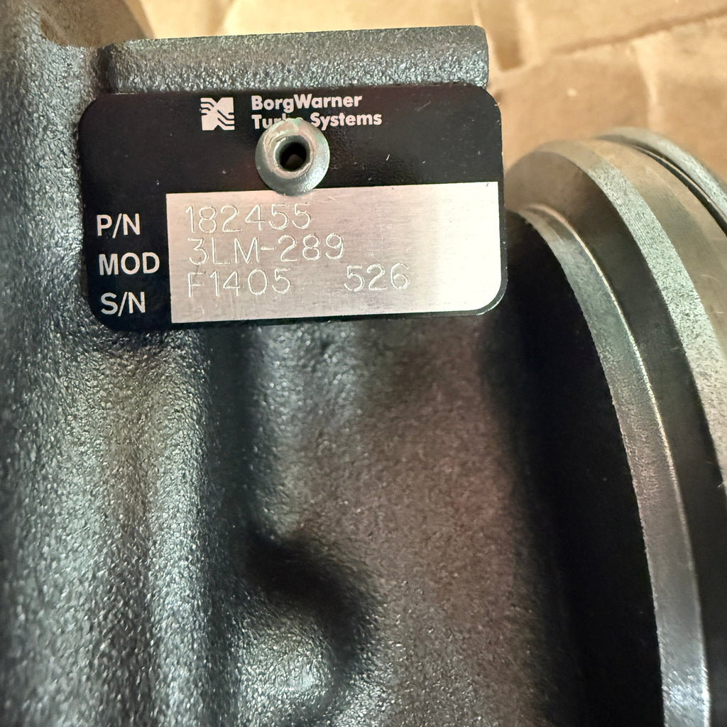 182455N (178211 ,0R5909 ,1N4365 ,6N7926) New Borg Warner 3LM-289 CHRA fits CAT Engine - Goldfarb & Associates Inc