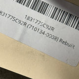 1831775C92R (710134-0008) Rebuilt Garrett GTP38 Turbocharger Fits Navistar Engine - Goldfarb & Associates Inc