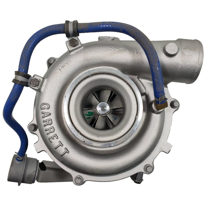 1836092C92DR (704194-0016-A; 179077; 751361-5007S; 729161-5005S; 8G37-200-861) Rebuilt Garrett GT3776D Turbocharger Fits Navistar Diesel Engine