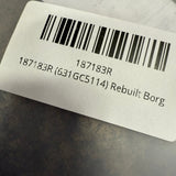 187183R (631GC5114) Rebuilt Borg Warner 4LF-558 Turbocharger fits Mack E6-350 Engine - Goldfarb & Associates Inc