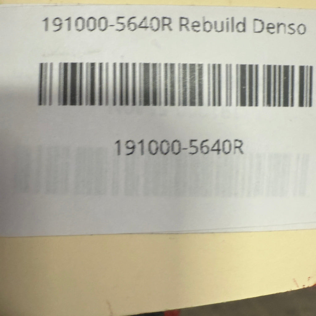 191000-5640R Rebuilt Denso Injection Pump fits Hino Truck HO6C-TB Engine - Goldfarb & Associates Inc