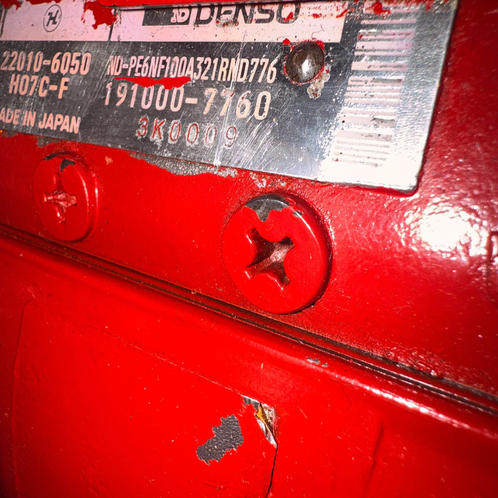 191000-7760R Rebuilt Denso Injection Pump fits Mitsubishi Truck HO7C-F Engine - Goldfarb & Associates Inc