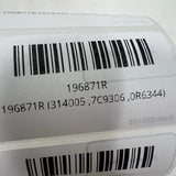 196871R (314005 ,7C9306 ,0R6344) Rebuilt Borg Warner S3A CHRA fits CAT Engine - Goldfarb & Associates Inc
