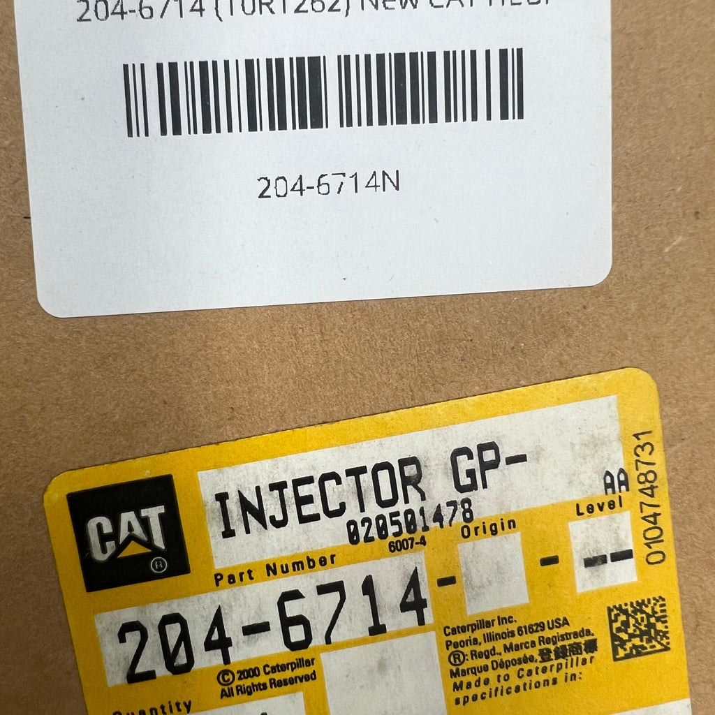 204-6714N (10R1262; 203-3771; 222-5963; EX631262) New HEUI Fuel Injector Fits Cat 3126B 3126E Diesel Engine - Goldfarb & Associates Inc