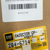 204-6714N (10R1262; 203-3771; 222-5963; EX631262) New HEUI Fuel Injector Fits Cat 3126B 3126E Diesel Engine - Goldfarb & Associates Inc