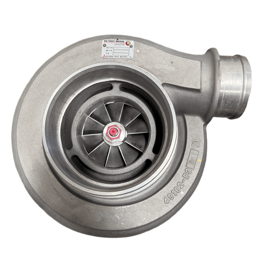 23521926N (49182-04150) New Mitsubishi TD13M-45Q22VRC-N24 Turbocharger fits Detroit 16V149 Engine - Goldfarb & Associates Inc