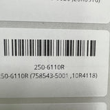 250-6110R (758543-5001 ,10R4118) Rebuilt Garrett GT5733 Turbocharger fits CAT 3508, 3512 Engine - Goldfarb & Associates Inc