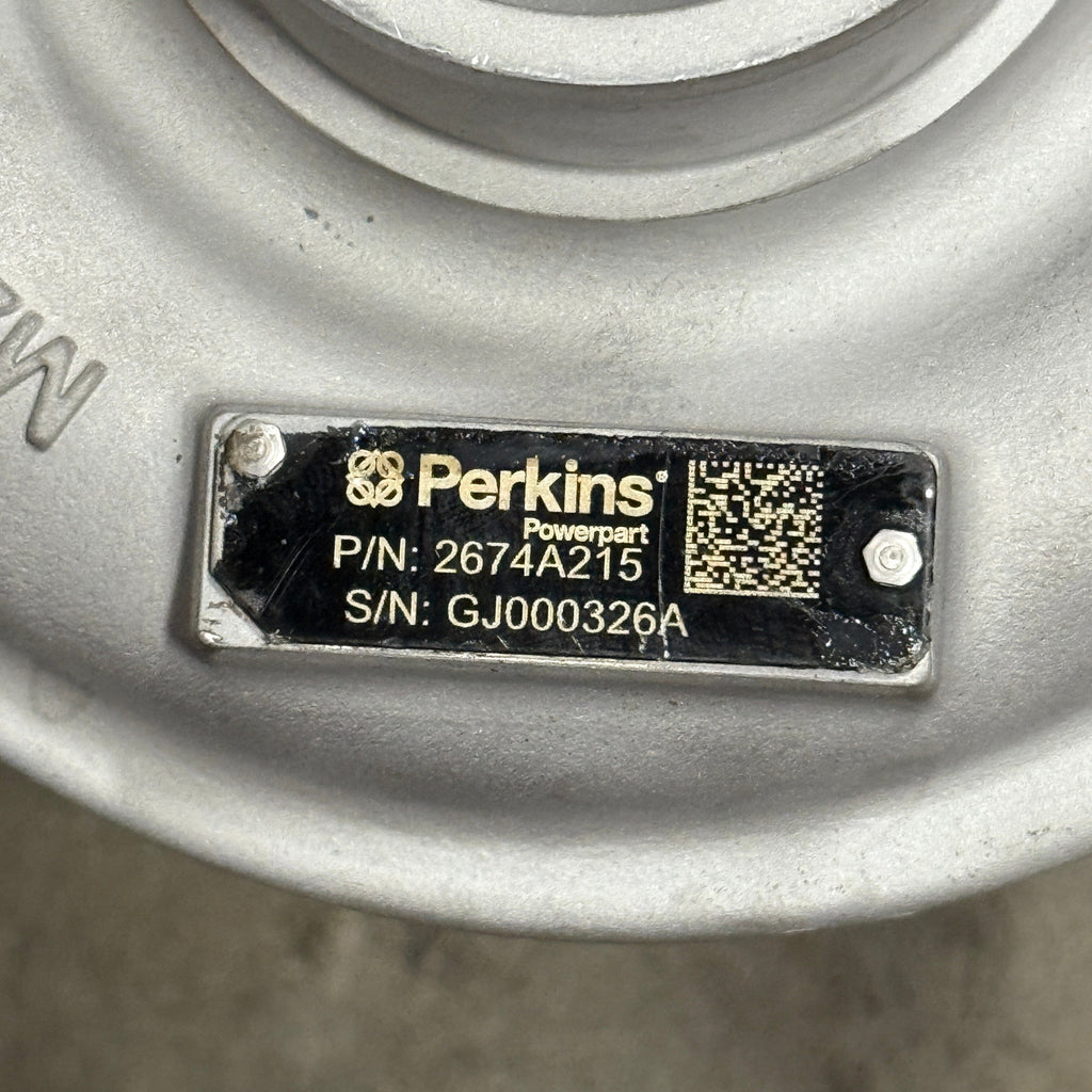 2674A215R (711736-9016) Rebuilt Garrett GT2556S Turbocharger Fits Perkins Engine - Goldfarb & Associates Inc