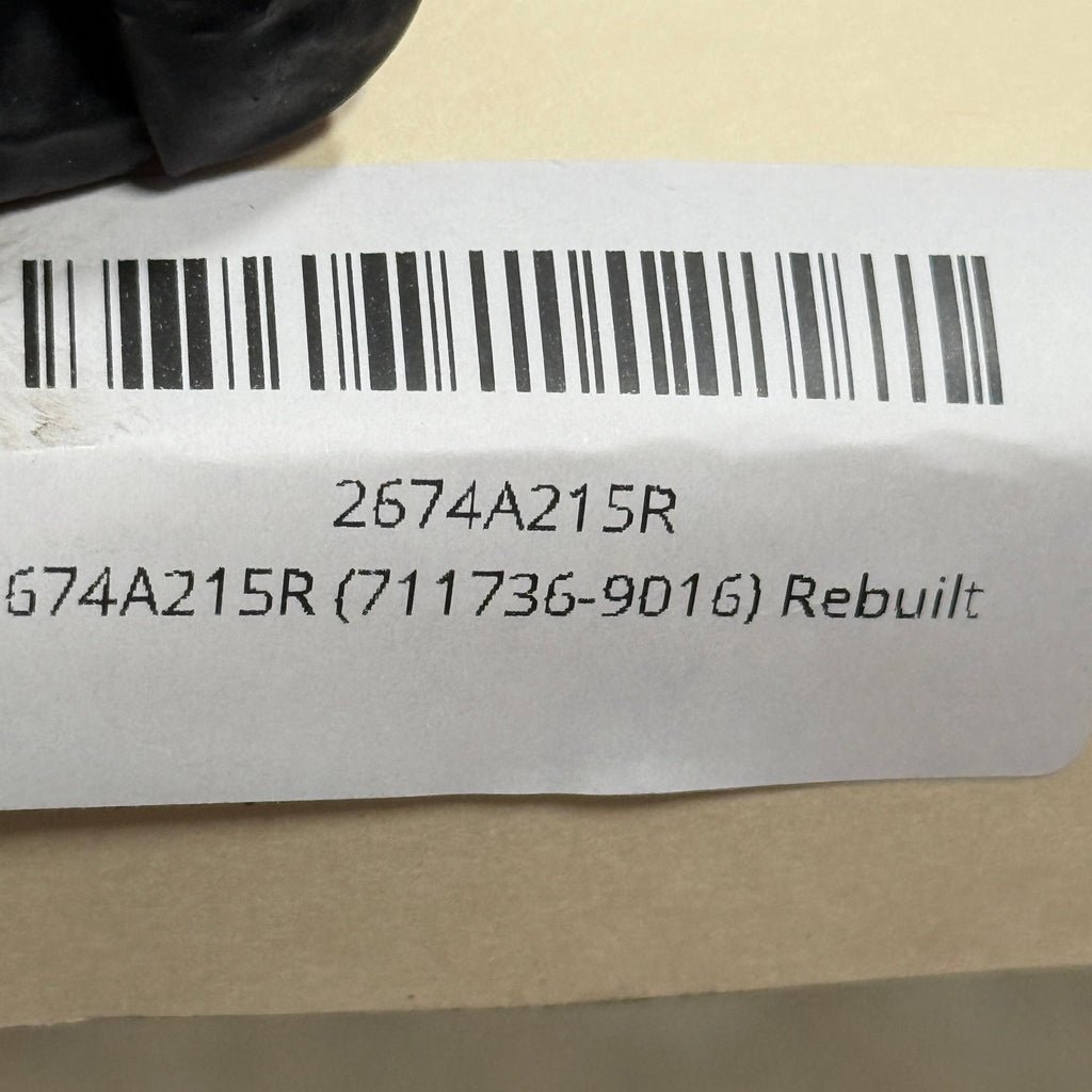 2674A215R (711736-9016) Rebuilt Garrett GT2556S Turbocharger Fits Perkins Engine - Goldfarb & Associates Inc