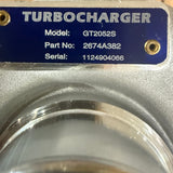 2674A382AN (727265-5003S ; 2674A324) Aftermarket New Garrett GT20 Turbocharger fits Perkins T4.40 Engine