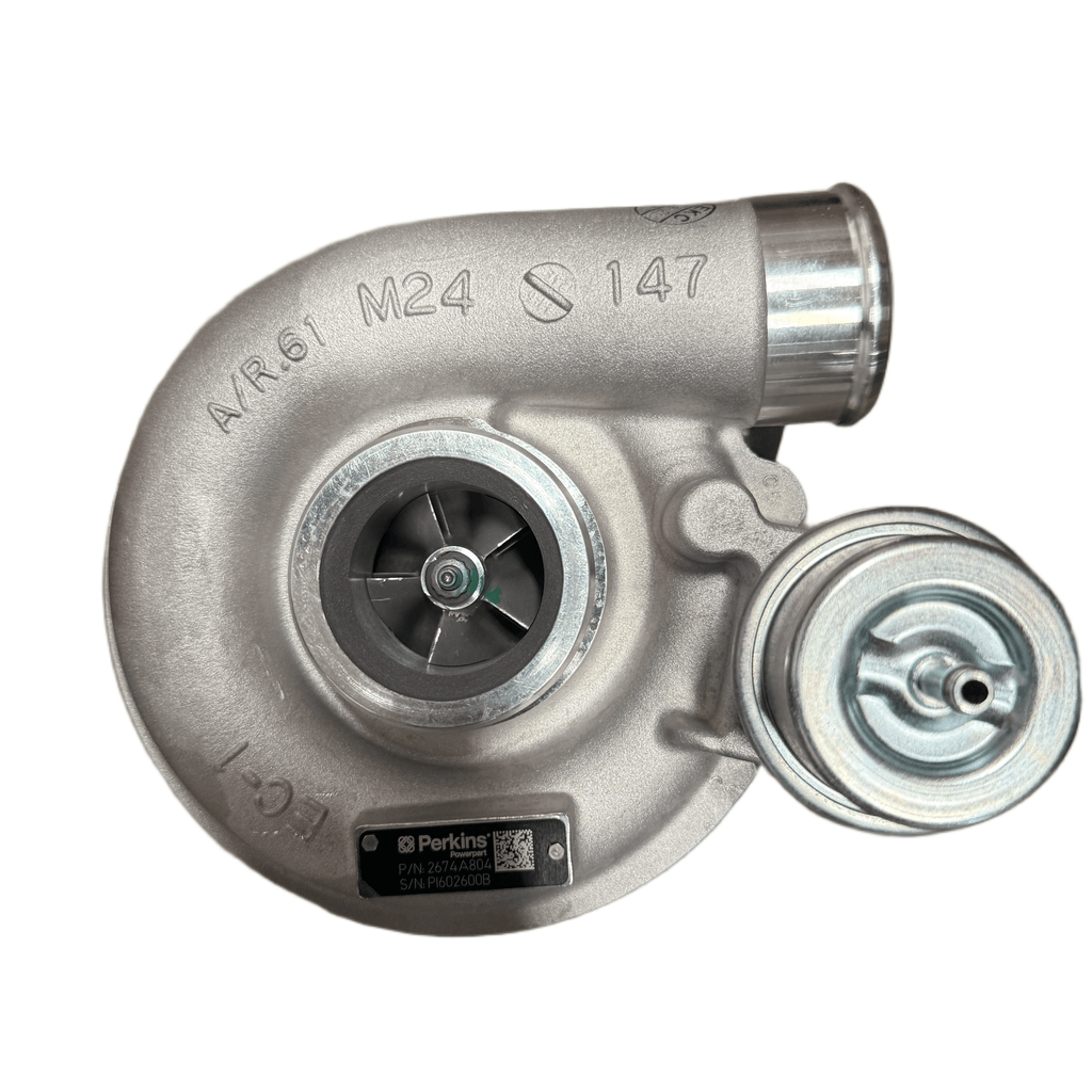 2674A804N (768525-0001) New Garrett GT2560S Turbocharger fits Perkins Tier 3 Engine - Goldfarb & Associates Inc