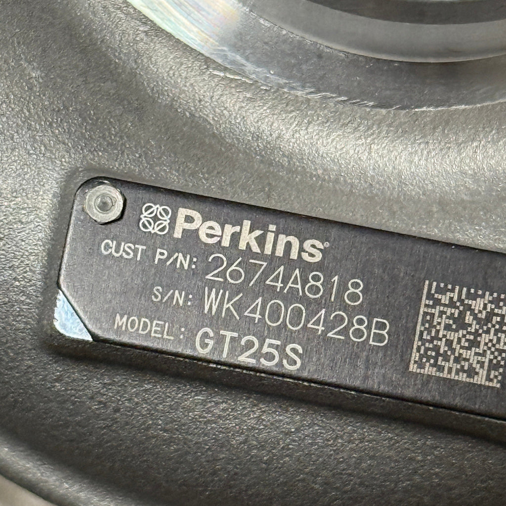 2674A818N (768524-0012) New Garrett GT2556S Turbocharger fits Perkins Engine - Goldfarb & Associates Inc
