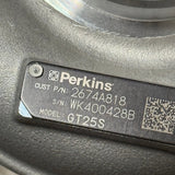 2674A818N (768524-0012) New Garrett GT2556S Turbocharger fits Perkins Engine - Goldfarb & Associates Inc