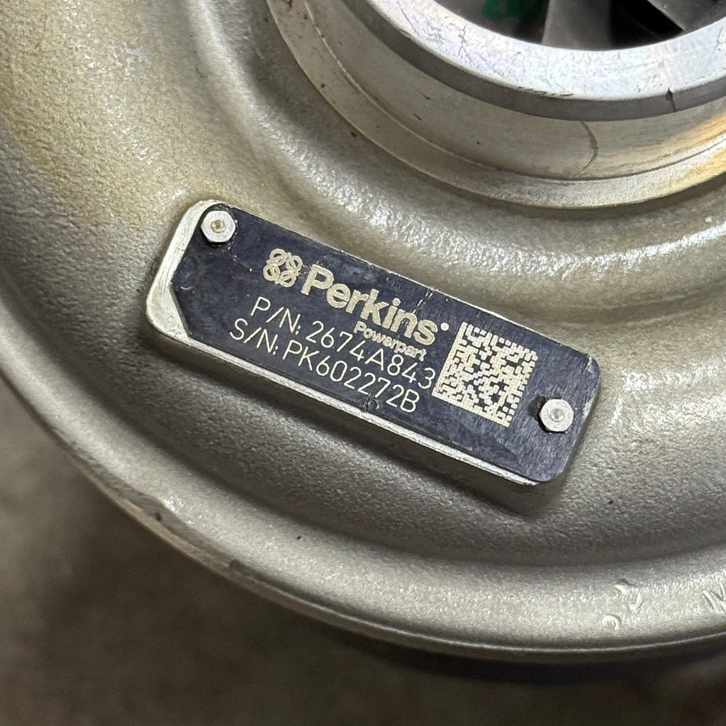 2674A843R (768524-9008) Rebuilt Garrett GT2556S Turbocharger Fits Perkins Engine - Goldfarb & Associates Inc