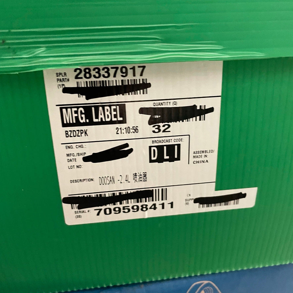 28337917DR (400903-00074C ; EX631088) Rebuilt Delphi Fuel Injector Fits Bobcat Doosan T4 D18 & D24 Engine - Goldfarb & Associates Inc