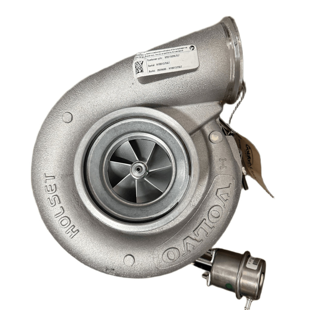 2839680N (15096757 ; 2839679) New Holset HE551W Turbocharger fits Volvo MD16 VCE Engine - Goldfarb & Associates Inc