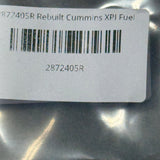 2872405R Rebuilt Cummins XPI Fuel Injector fits ISX15 Engine