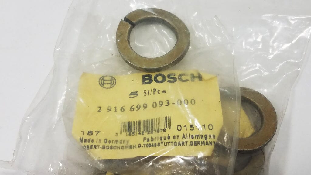 2-916-699-093N ((A0009905247) New Bosch Washer Fits DAF, Man, Mercedes Engine - Goldfarb & Associates Inc