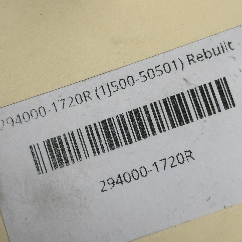 294000-1720R (1J500-50501) Rebuilt Denso HP3 Injection Pump fits Kubota Engine