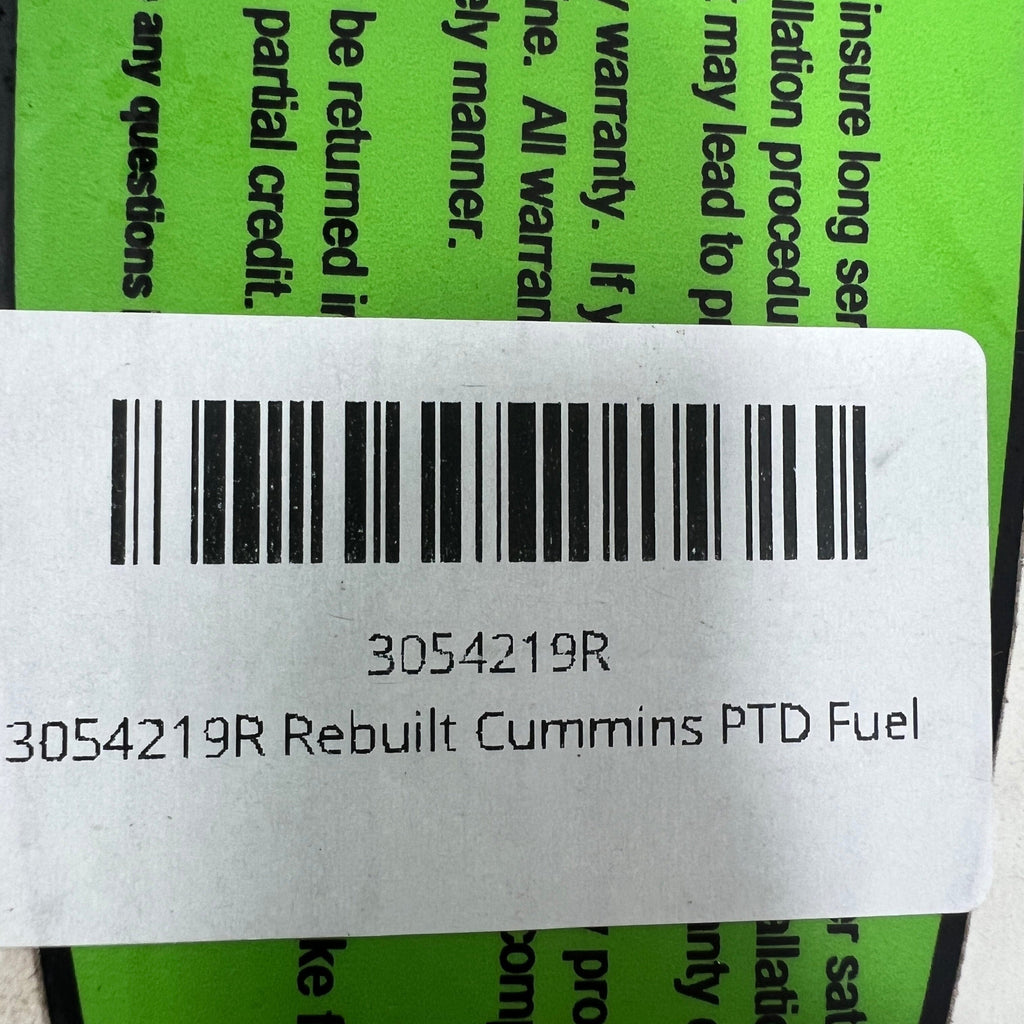 3054219R Rebuilt Cummins PTD Fuel Injector - Goldfarb & Associates Inc