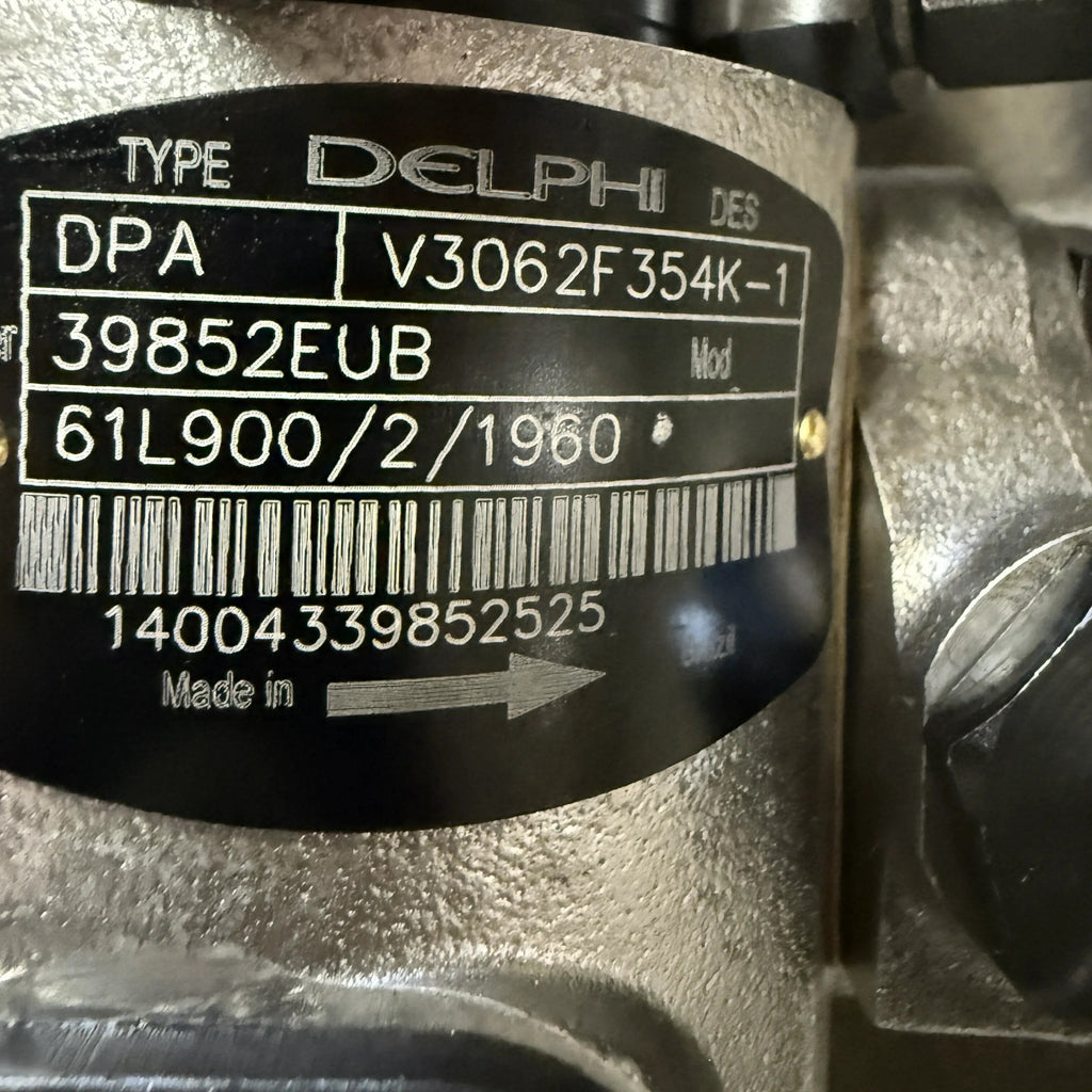 3062F354N (3062354; 3909936 ; 3062F351 ; 3912866) New Delphi Lucas CAV Injection Pump fits Cummins Engine - Goldfarb & Associates Inc