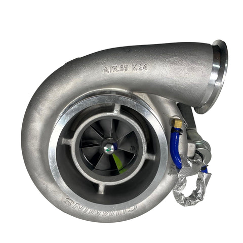 3104768 (2868728 ; 761064-0006) New Garrett GT5523BS Turbocharger fits Cummins Signature QSX15 ISX15 Engine - Goldfarb & Associates Inc