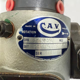 3249F590R (37907; 37484; 3249F591) Rebuilt Lucas Cav Injection Pump fits Perkins 4.107 1500 Gen Set Engine