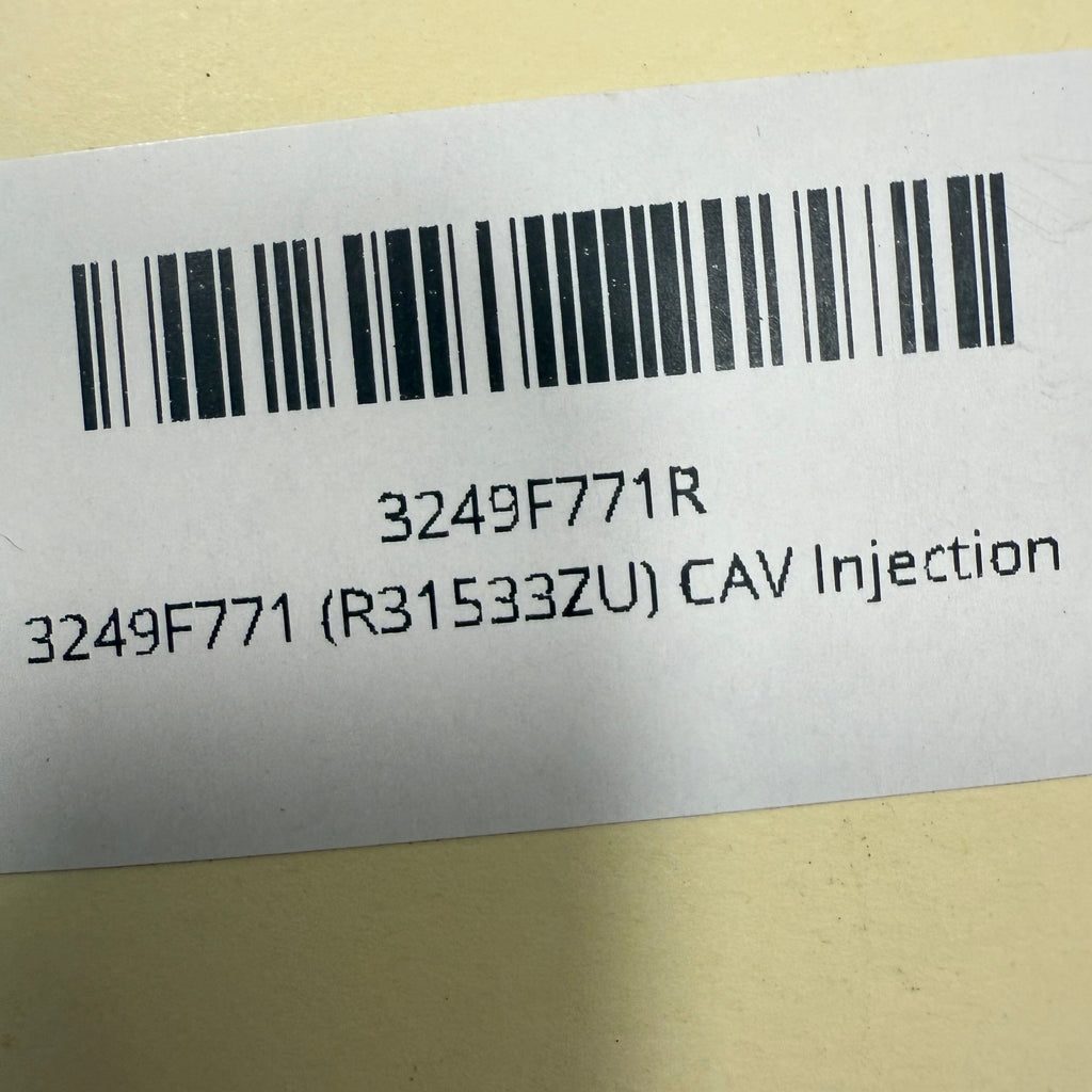 3249F771R (R31533ZU) Rebuilt Lucas Cav Injection Pumps Fits Diesel Engine - Goldfarb & Associates Inc