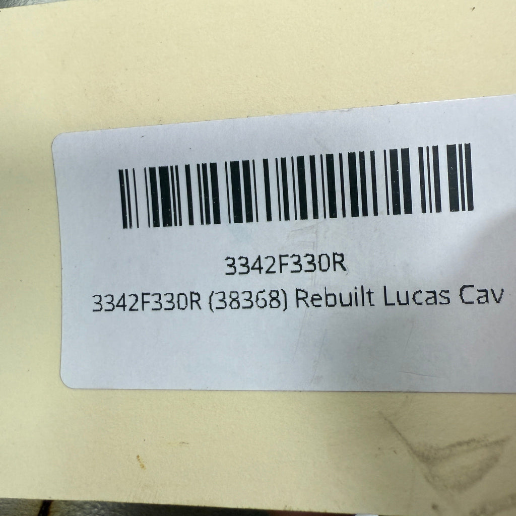 3342F330R (38368) Rebuilt Lucas Cav Injection Pump fits Perkins D4.154 Hyster Engine