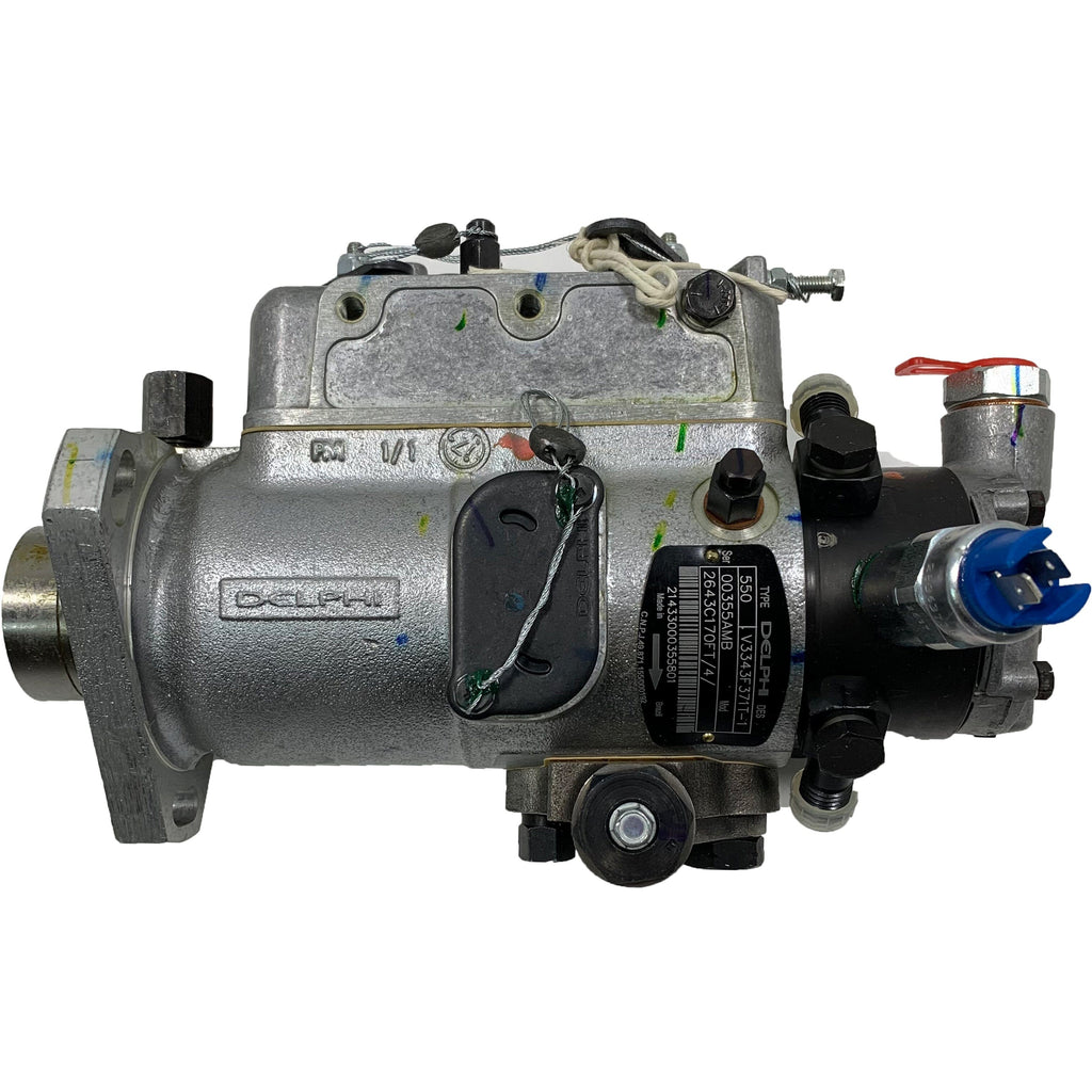 3343F240DR (3343F241 through 3343F249; K957463) Rebuilt Lucas CAV Delphi DPA Injection Pump Fits Case David Brown 1394 1490 Diesel Engine - Goldfarb & Associates Inc