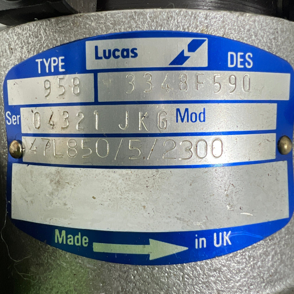 3348F590N (89NY9A543BA) New Lucas CAV DPA Fuel Injection Pump fits Ford Engine - Goldfarb & Associates Inc