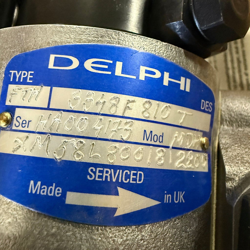 3348F810TR (2643C629; 2643C630) Rebuilt Delphi DPA Injection Pump fits Perkins 1004.4 GR Engine - Goldfarb & Associates Inc