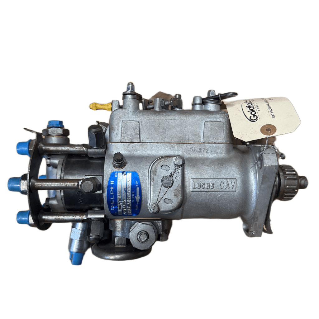 3363F052R (3363F050; 3363F051; 2643D150; 2643D150LX) Rebuilt Delphi DPA Injection Pump Fits Perkins Massey Ferguson 6.354.4 Diesel Engine - Goldfarb & Associates Inc