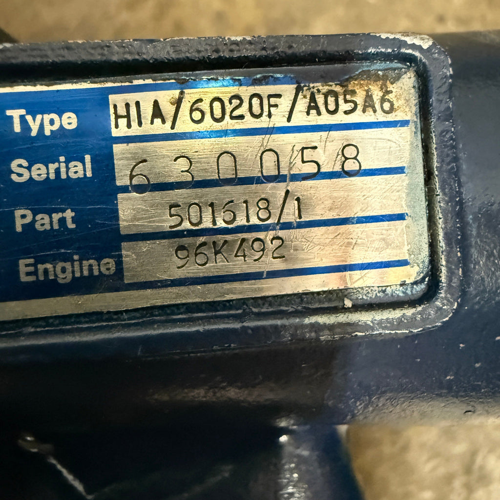 3501618R (96K492) Rebuilt Holset H1A Turbocharger fits Leyland DAF 802 Tractor Engine - Goldfarb & Associates Inc