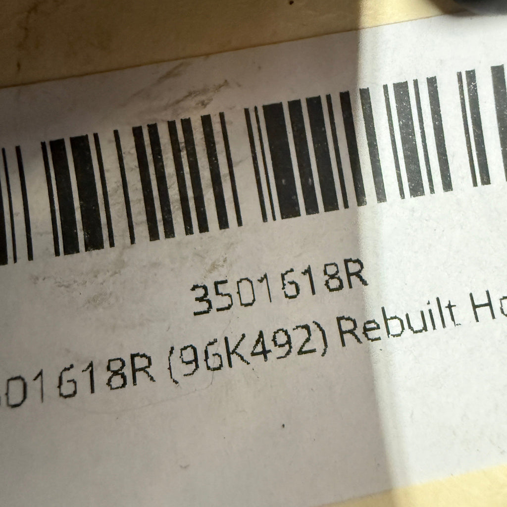 3501618R (96K492) Rebuilt Holset H1A Turbocharger fits Leyland DAF 802 Tractor Engine - Goldfarb & Associates Inc