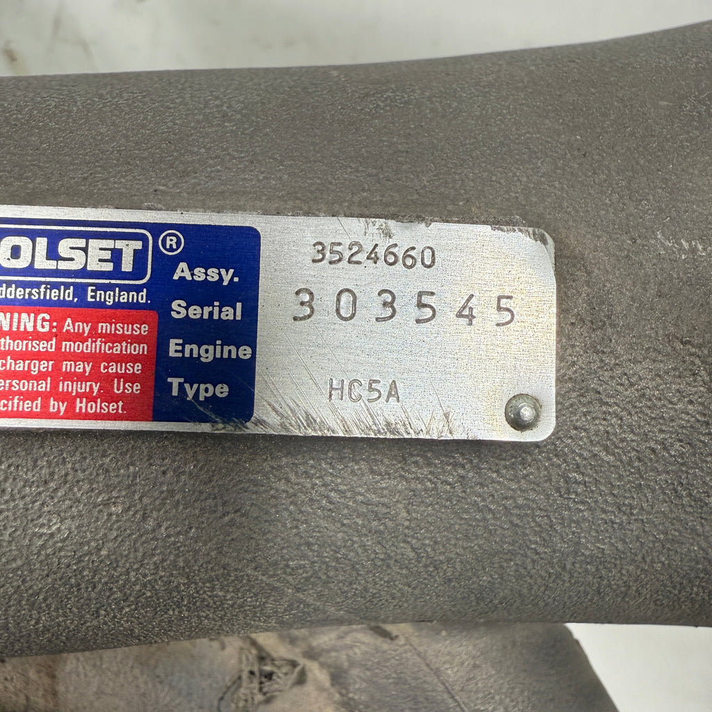 3524660R (4033464 ,3594111 ,3801563) Rebuilt Holset HC5 Turbocharger fits Cummins Engine - Goldfarb & Associates Inc