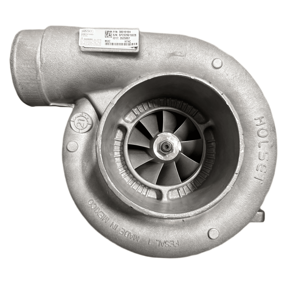 3525997N (3801919) New Holset HT4C Turbocharger Fits Cummins 444 Engine - Goldfarb & Associates Inc