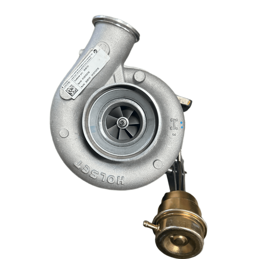 3538730N (3538731 ; 3802792) New Holset HX35G Turbocharger fits Cummins 6BTAA Engine - Goldfarb & Associates Inc