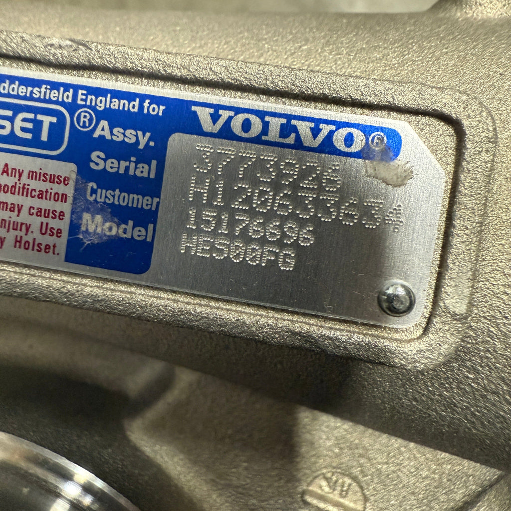 3773926N (15176696 ,3773927 ,5324768) New Holset HE500FG Turbocharger fits Volvo EC380 EC480 Engine