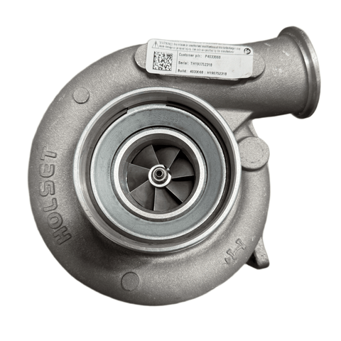 3779710N (4033068 ; 504216822) New Holset HX35 Turbocharger fits Cummins Iveco 6cyl 4V Engine - Goldfarb & Associates Inc