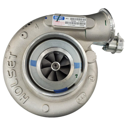 3534023N (3802583 ,3533122, 3533121, 3534024) New Holset WH1C Turbocharger fits Cummins 6BTAA Engine - Goldfarb & Associates Inc