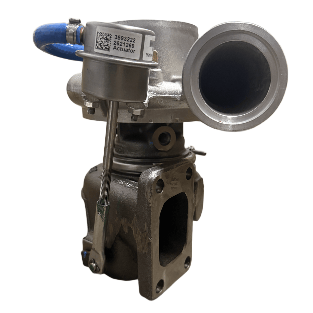 4038684N (3599975, 3599976, 4038685, 4089782) New Holset HY35W Turbocharger Fits Cummins Engine - Goldfarb & Associates Inc