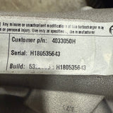 4040743N (4033050) New Holset HX55 Turbocharger Fits Iveco Cursor 13 Engine - Goldfarb & Associates Inc