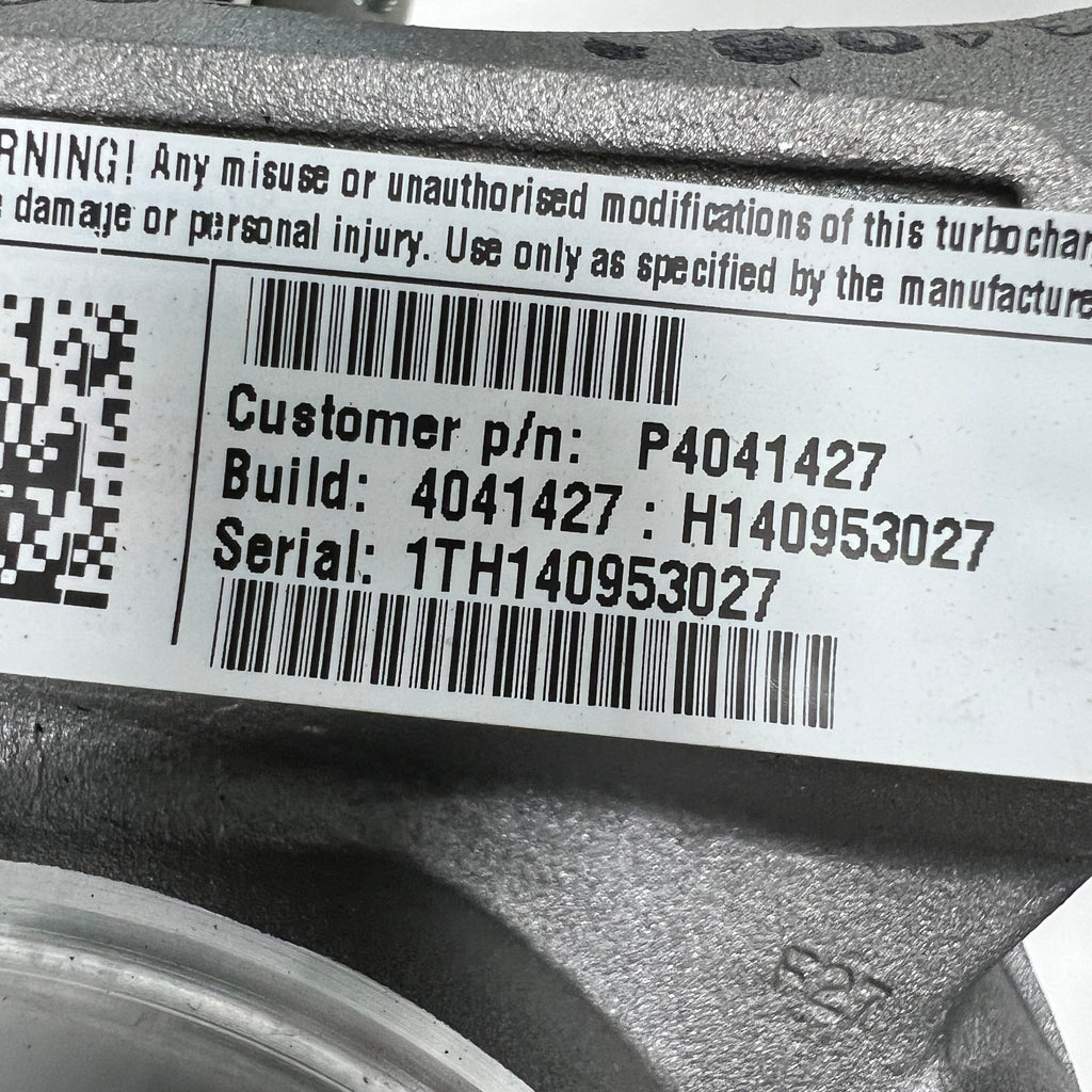 4041427N (4038211 ; 4038598) New Holset HX35W Turbocharger fits Cummins QSB Industrial Engine - Goldfarb & Associates Inc