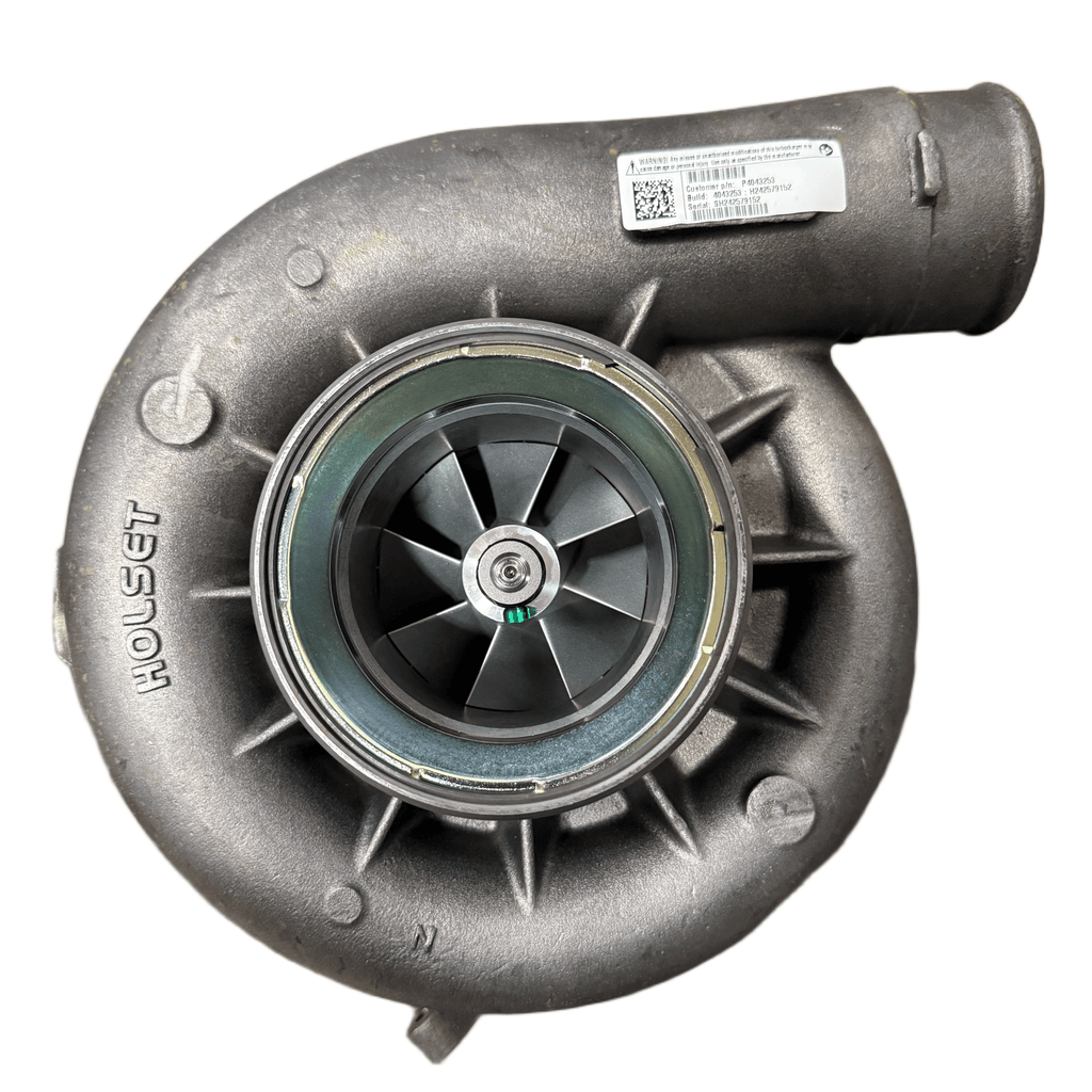 4043253N (2837531 ; 5327831 ; 4956143) New Holset HX83 Turbocharger fits Cummins QSK83 Engine - Goldfarb & Associates Inc