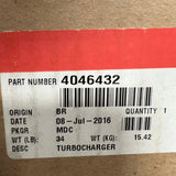 4046432N (4046431) New Holset HX40W Turbocharger fits Cummins ISL Engine - Goldfarb & Associates Inc