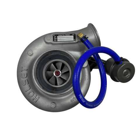 4089954R (4033072 ; 4038473) Rebuilt Holset HX35W Turbocharger fits Cummins 6BTA Wheel Loader Engine - Goldfarb & Associates Inc