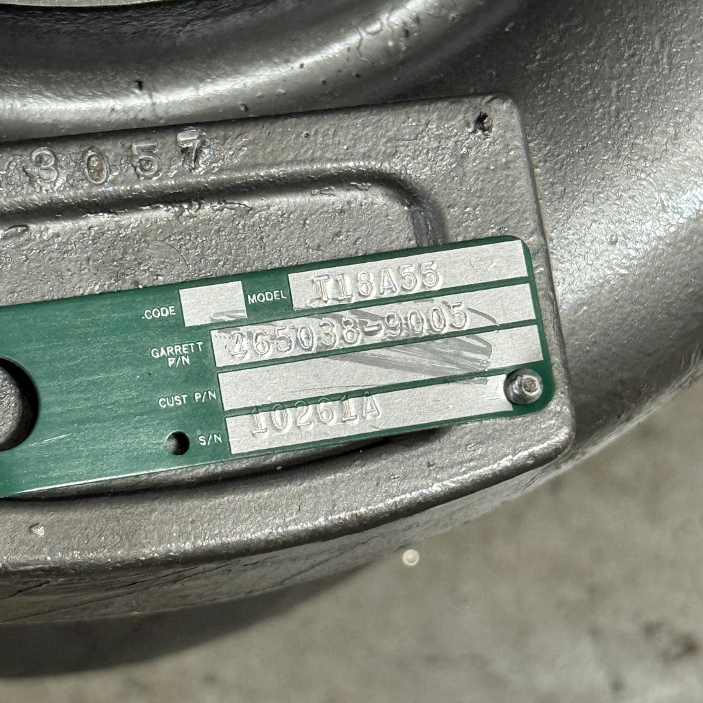 465038-9005R (3033559) Rebuilt Garrett T18A55 Turbocharger Fits Cummins Engine - Goldfarb & Associates Inc