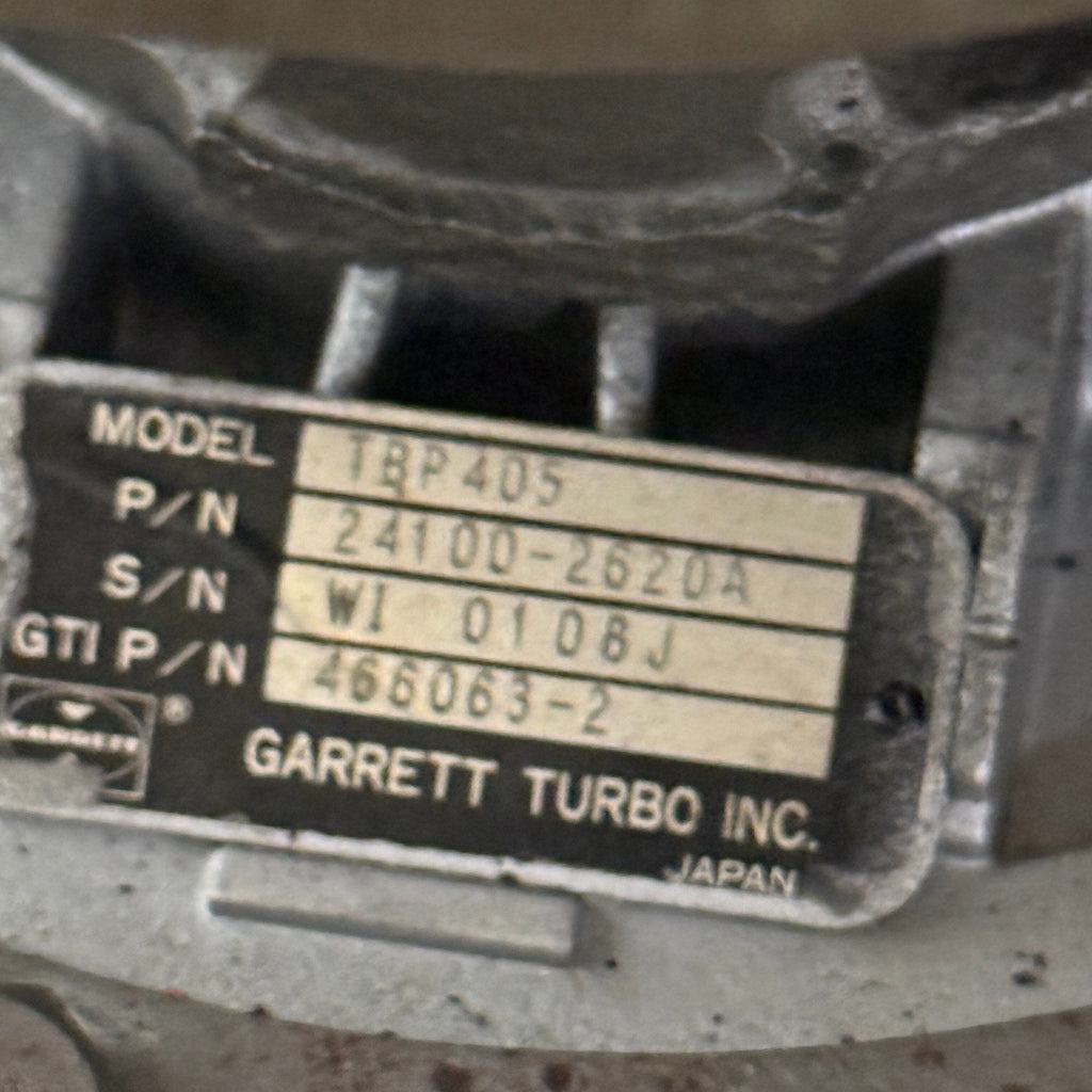 466063-5002R (466063-0002 ,24100-2620 ,466063-0013) Rebuilt Garrett TBP405 Turbocharger fits Hino 6.5L Engine