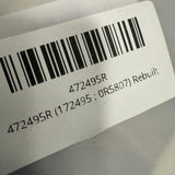 472495R (172495 ; 0R5807) Rebuilt Borg Warmer 3LM-373 Turbocharger fits Caterpillar 3306 Engine - Goldfarb & Associates Inc